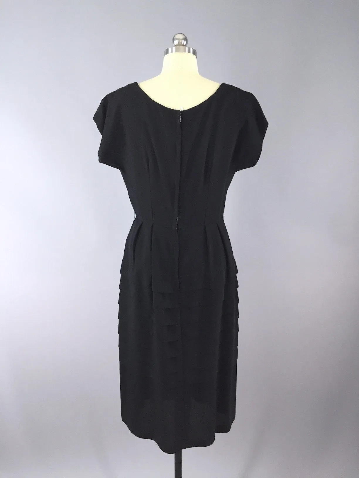 1950s Vintage Little Black Dress