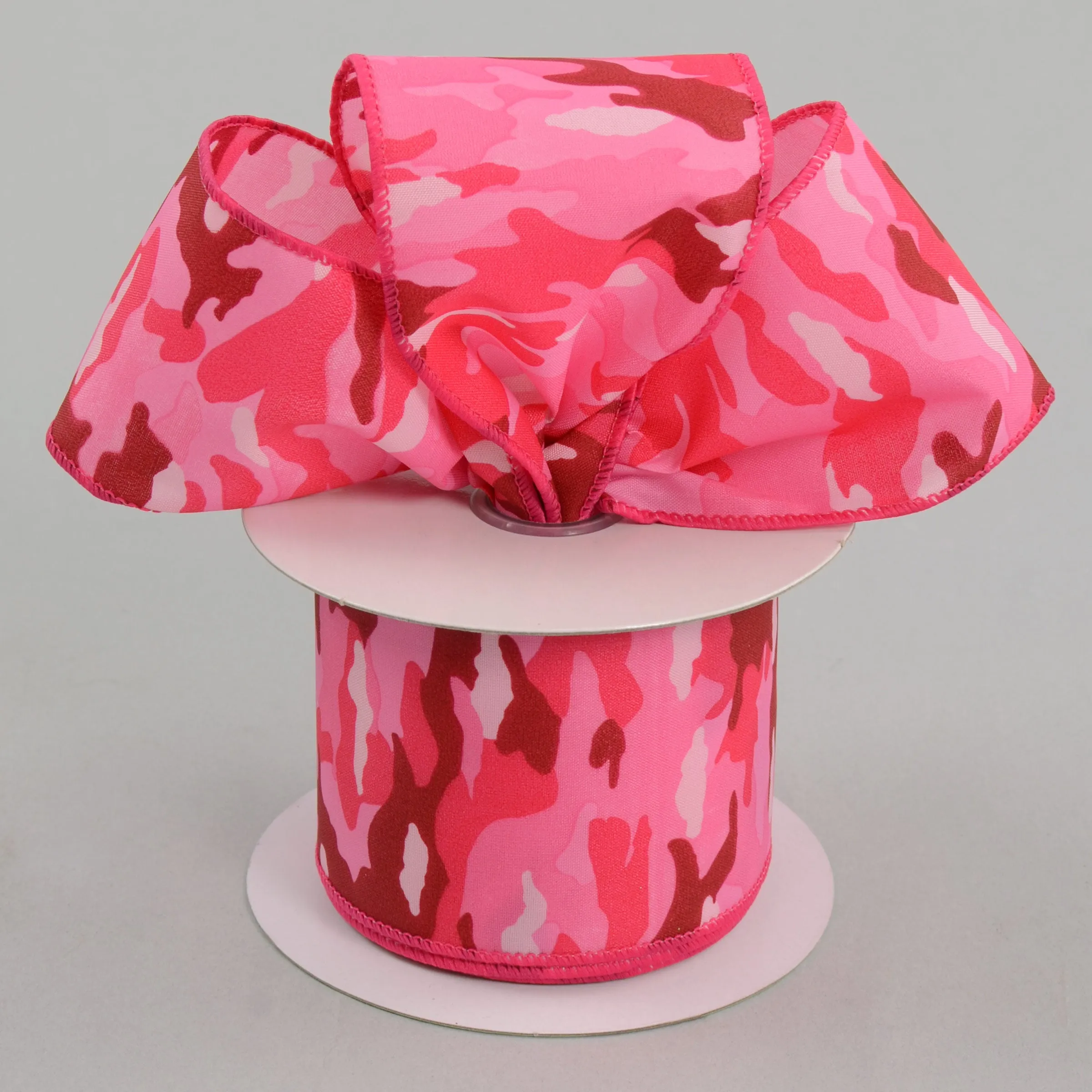 2.5" Multi Pink Camouflage Ribbon (10 Yards)