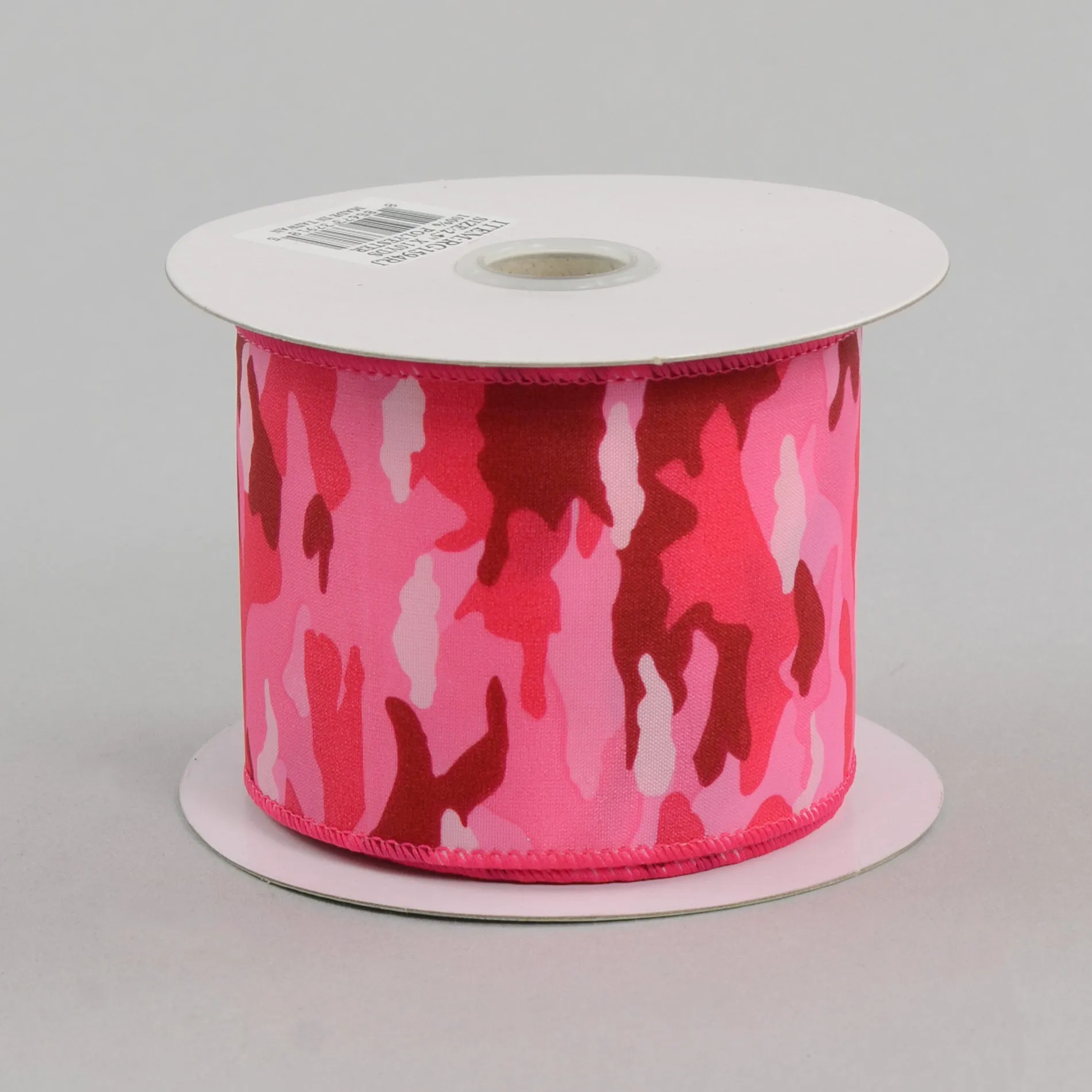 2.5" Multi Pink Camouflage Ribbon (10 Yards)