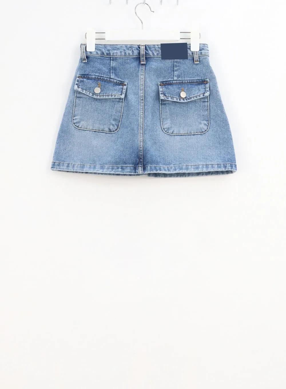 A-Line Denim Mini Skirt CA317