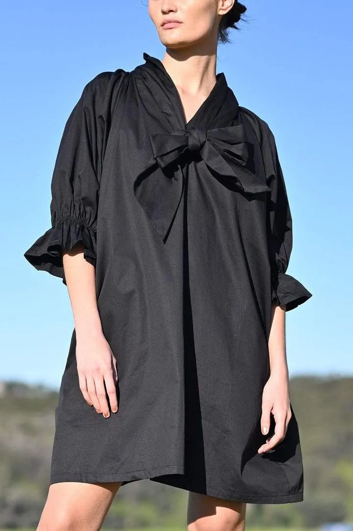 Adrian Reversible Dress - Black