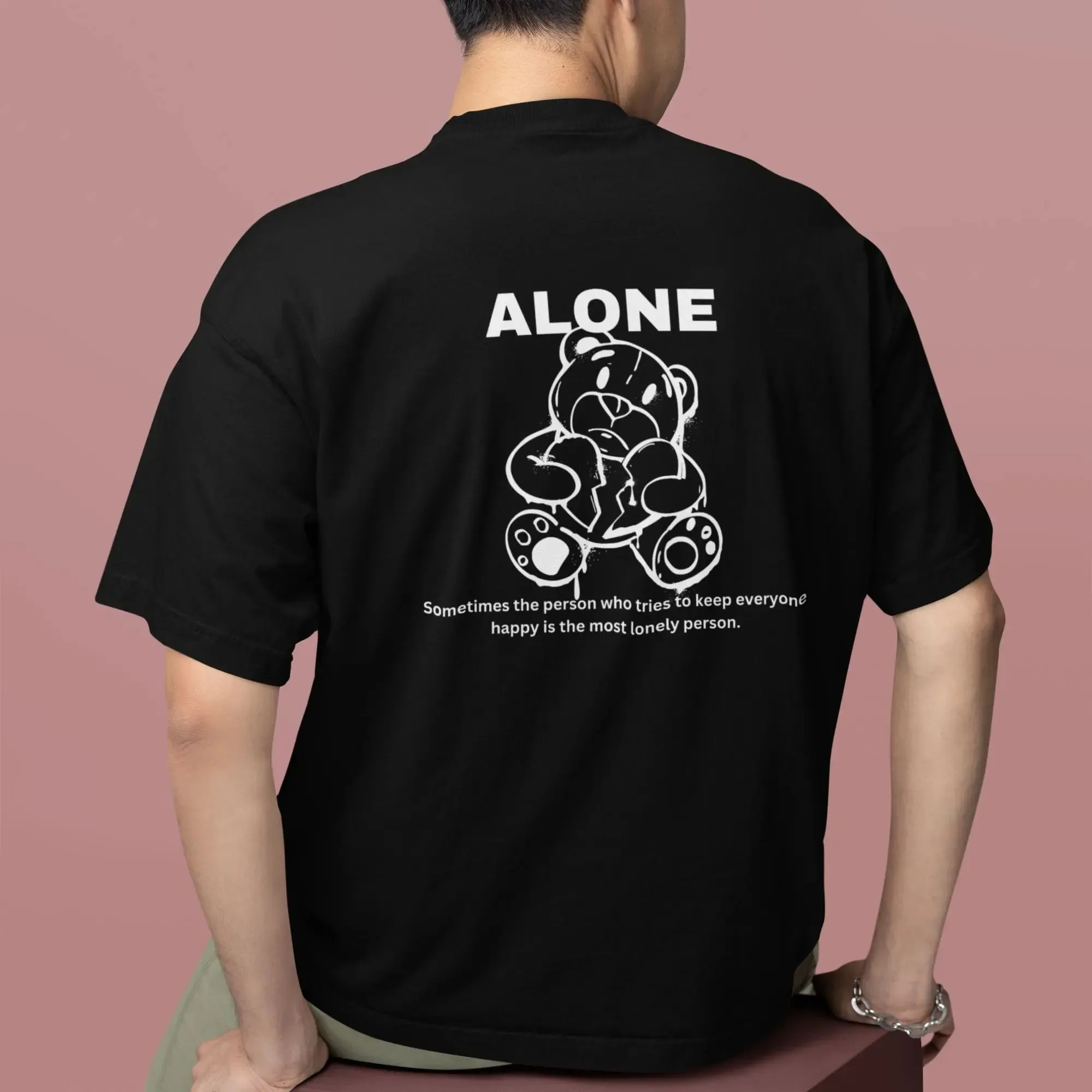 Alone Oversize Classic T-Shirt