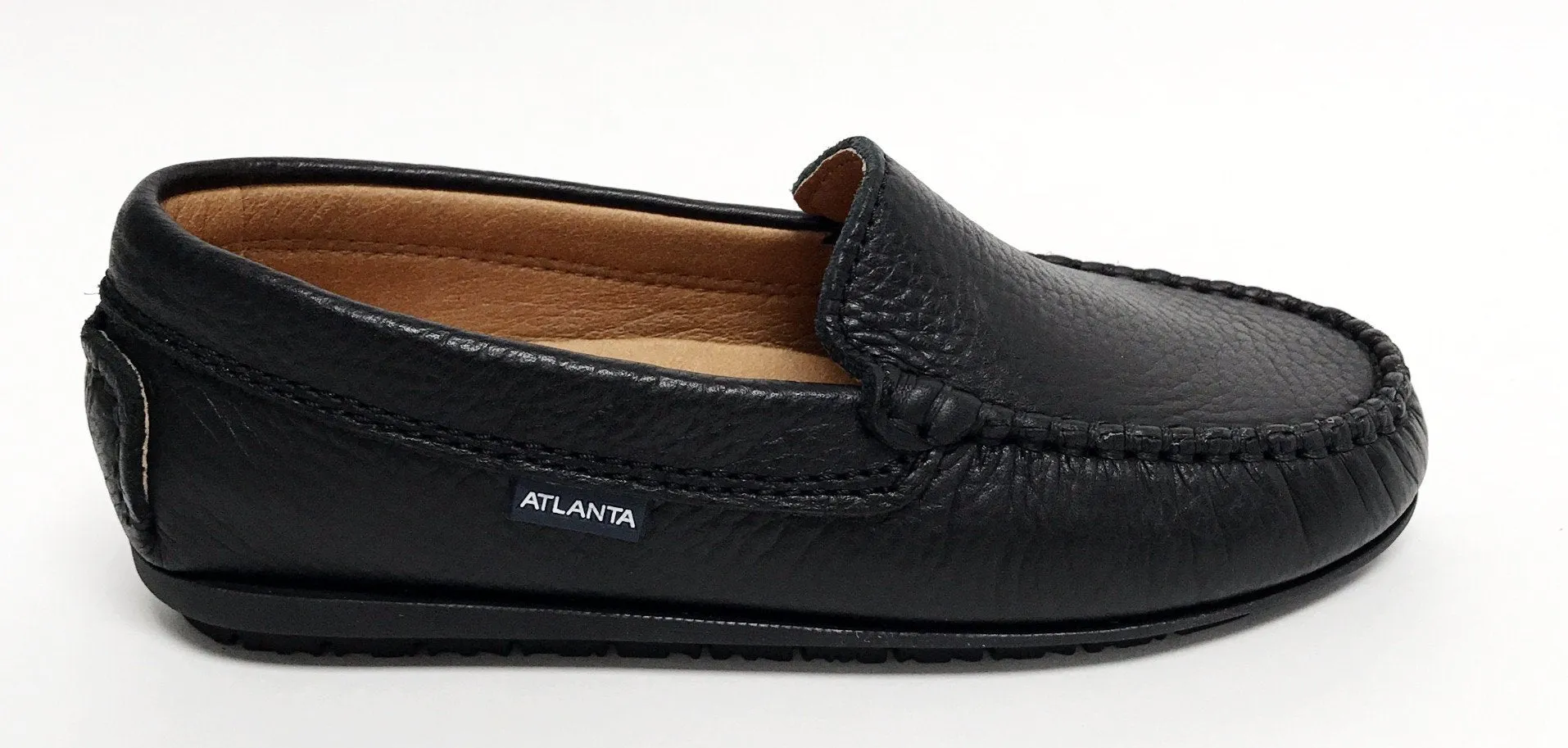 Atlanta Mocassin Black Loafer