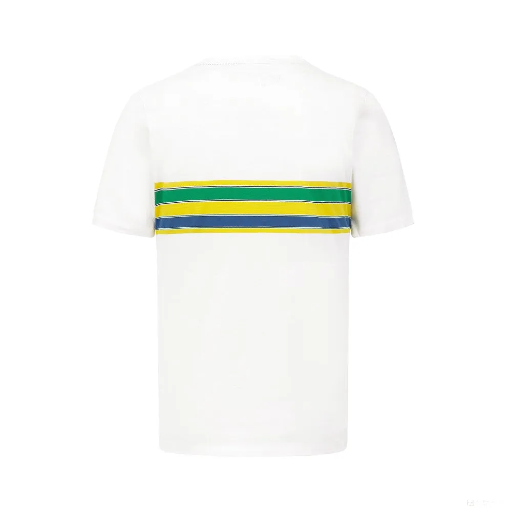 Ayrton Senna  Mens Stripe T-shirt 2022