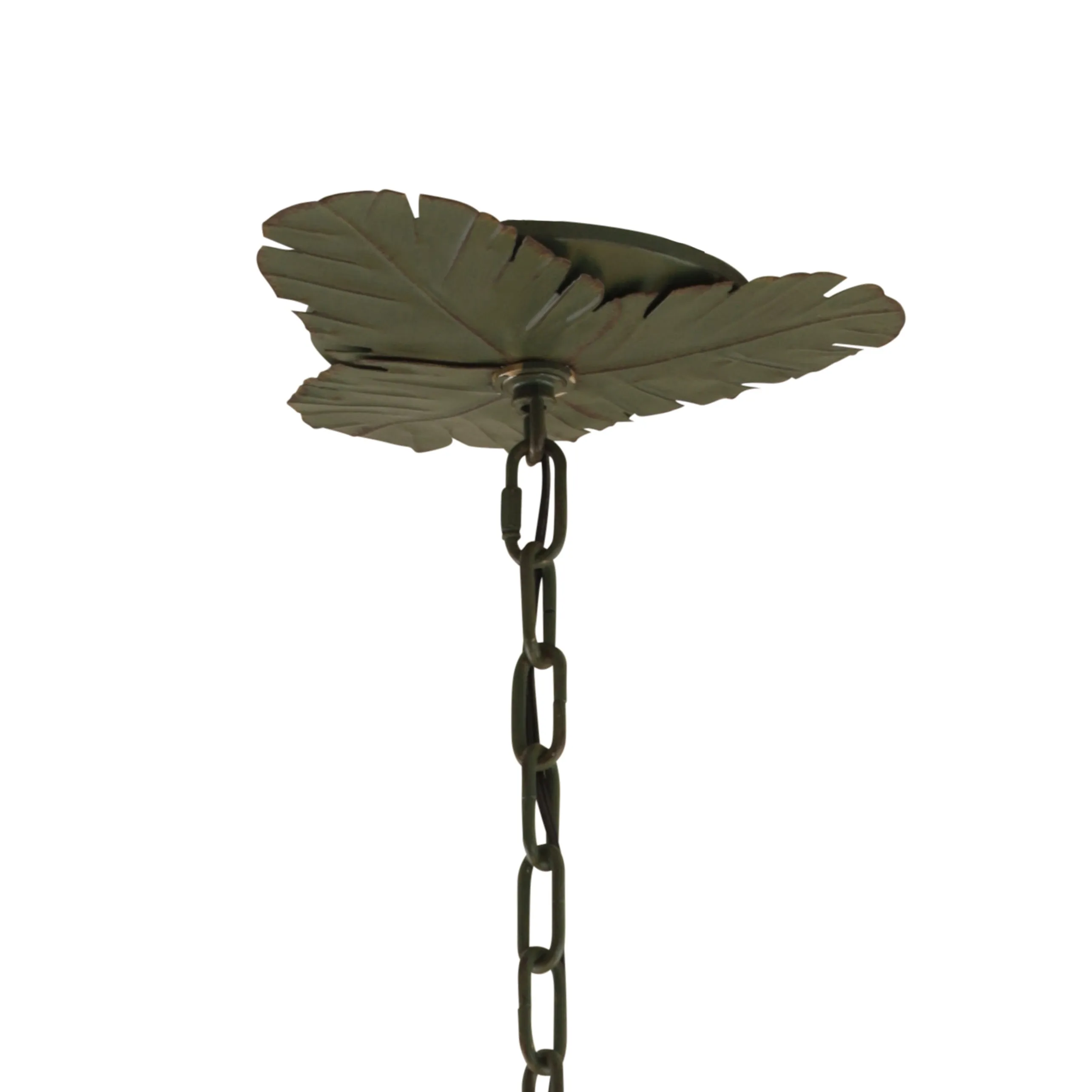 Banana Leaf 901C09 9-Light Chandelier - Banana Leaf