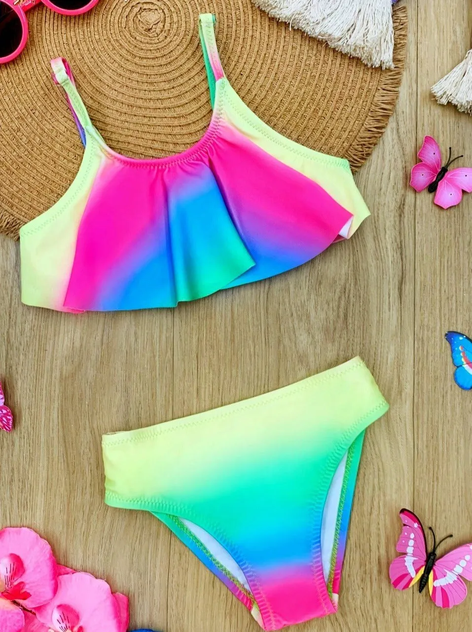 Bright As the Sun Two-Piece Swimsuit