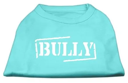 Bully Screen Printed Shirt  Aqua XL (16)