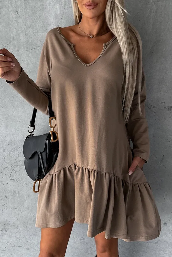 Call it Comfy Dress Chestnut *instore & online