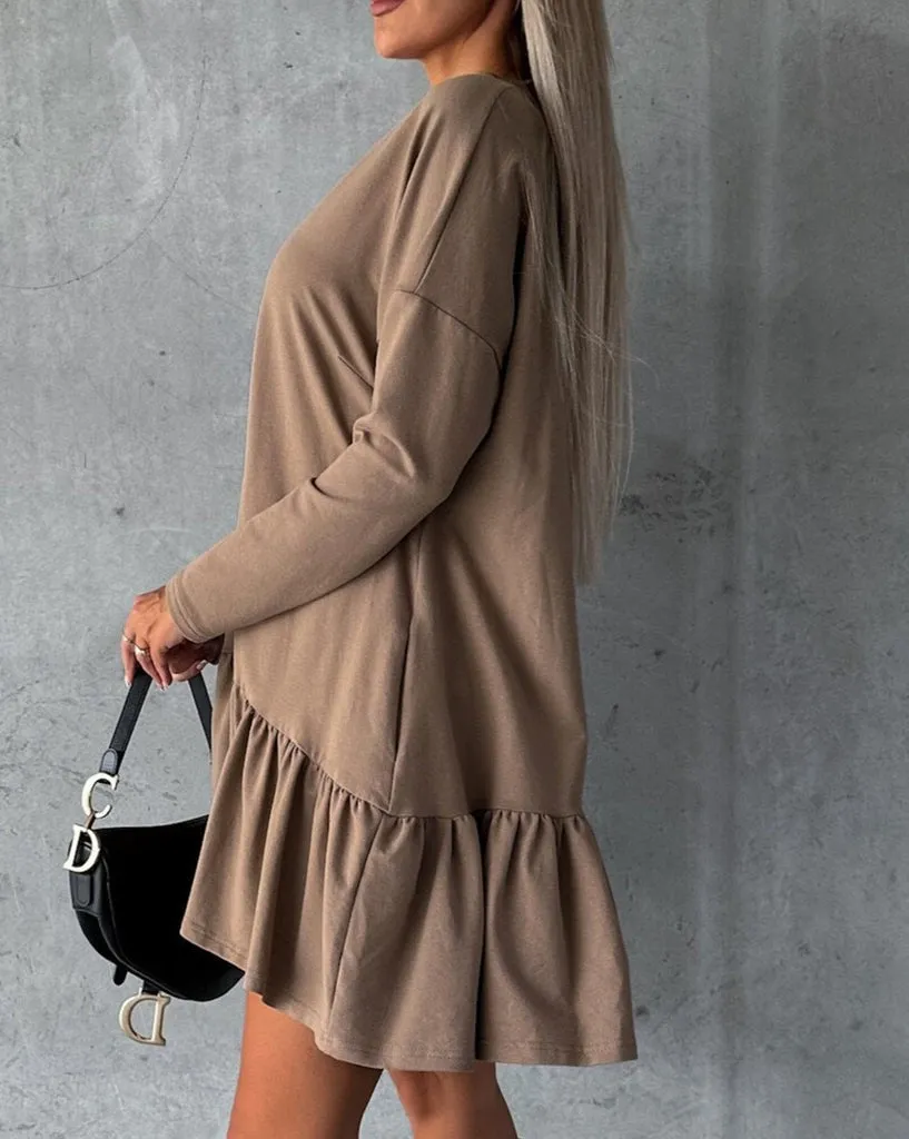 Call it Comfy Dress Chestnut *instore & online