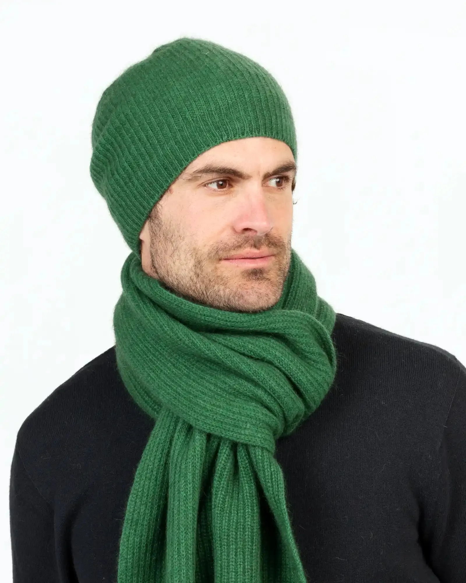 Deep Sage Slouch Scarf - NX876