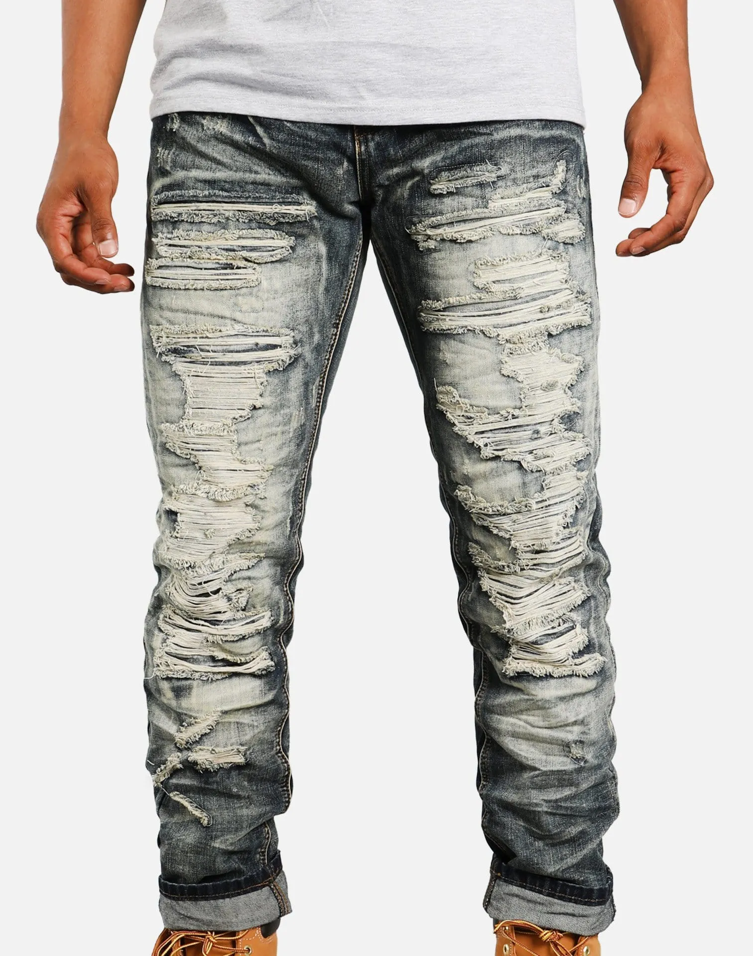 DH Essentials RIPPED SHREDDER JEANS