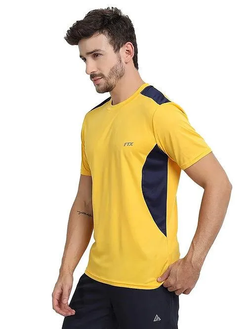 Dri-FIT Bi-Color Workout T-shirt (Yellow/Black)