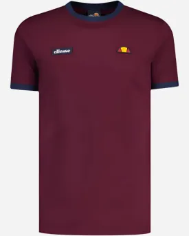 Ellesse FERDORINI T Shirt Burgundy