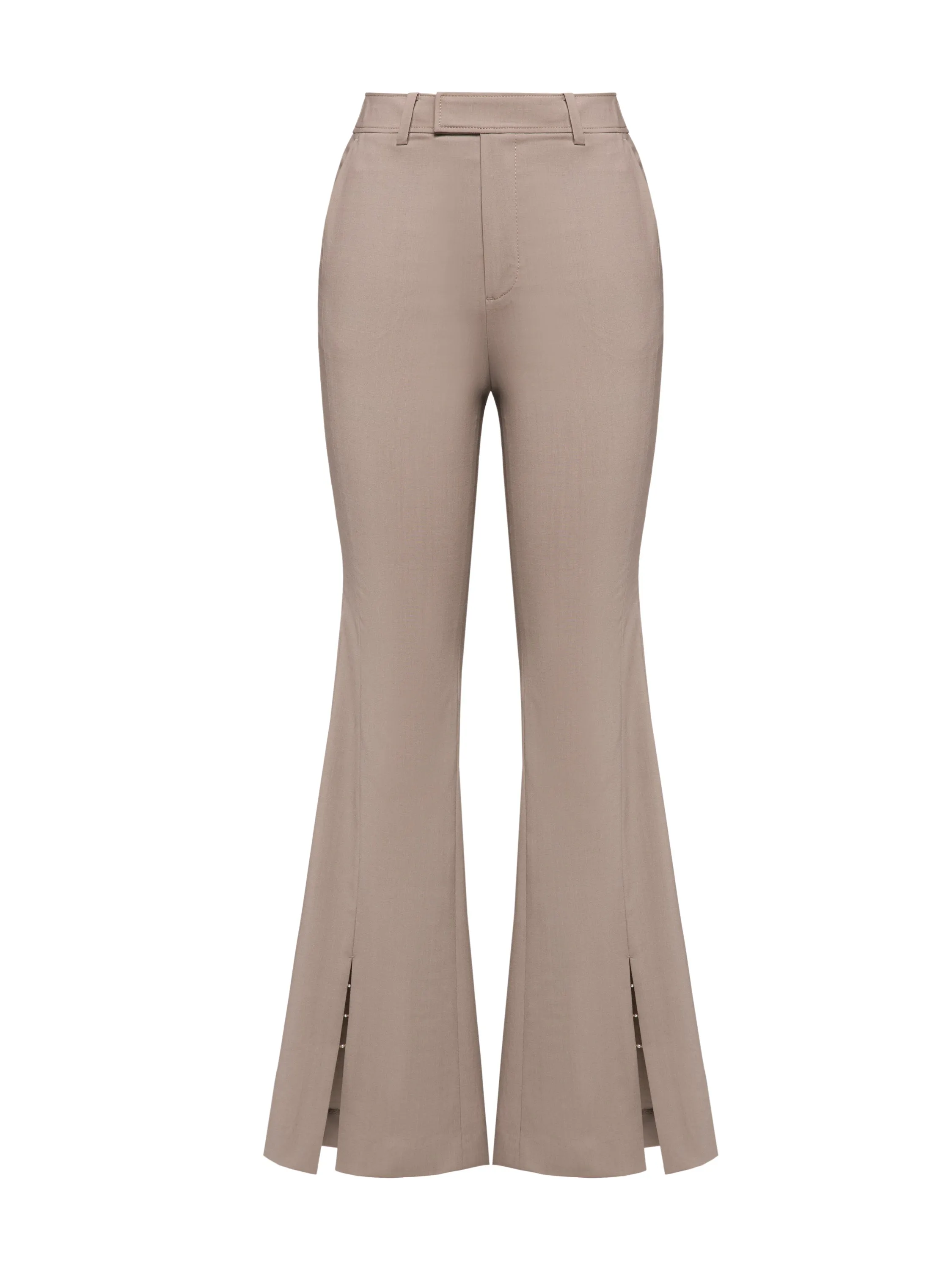 EP YAYING Wool Wide Leg Pants