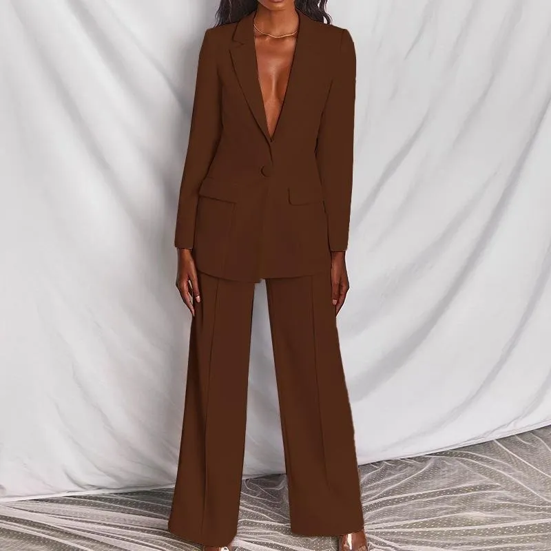 Fashion solid color suit（AY2359）