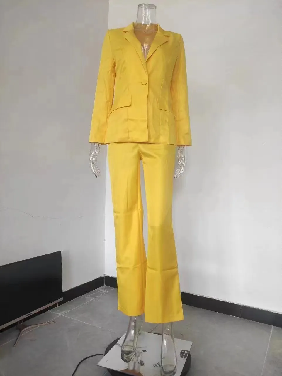 Fashion solid color suit（AY2359）