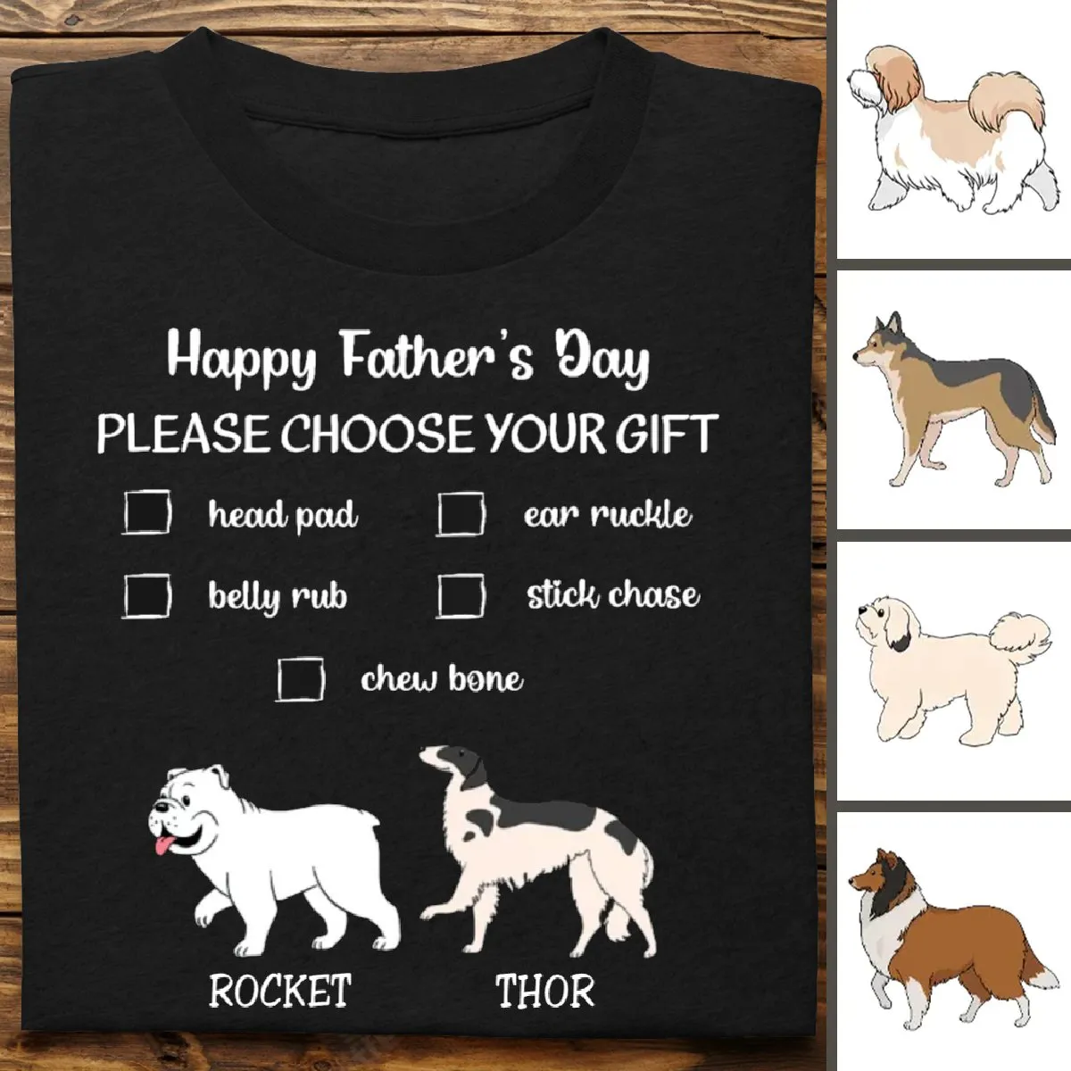 Father's Day - Your Special Gift - Personalized T-Shirt