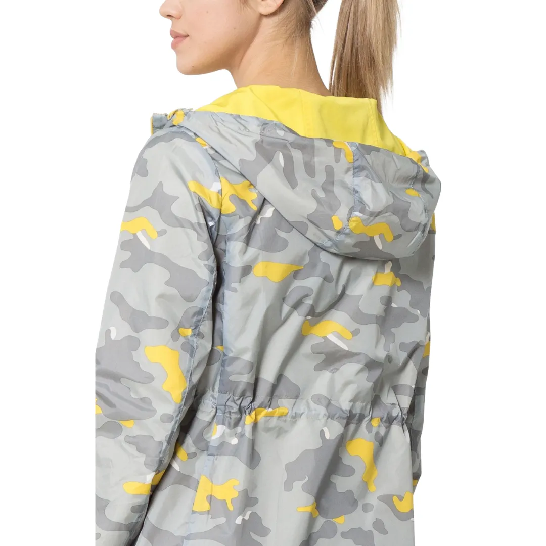 H20 Innovate Reversible Camo Jacket - Lemon