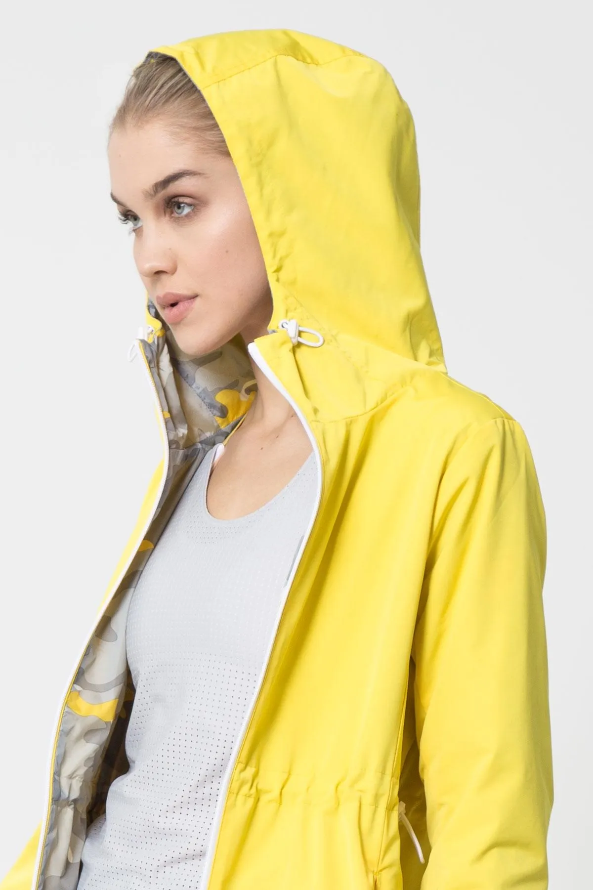 H20 Innovate Reversible Camo Jacket - Lemon