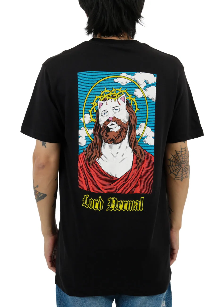 Lord Nerm Savior Graphic Tee - Black