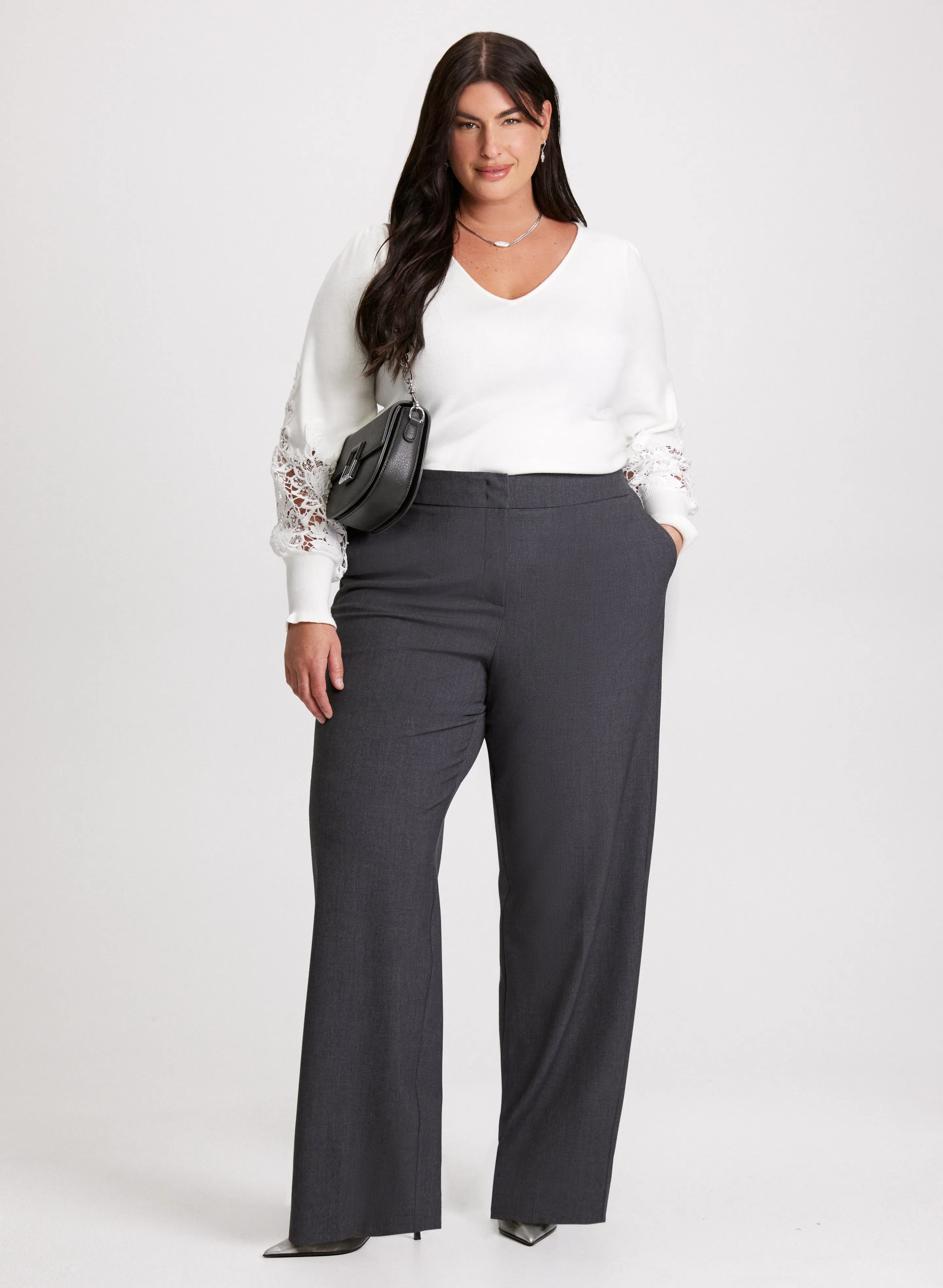 Olivia Wide-Leg Pants – Regular