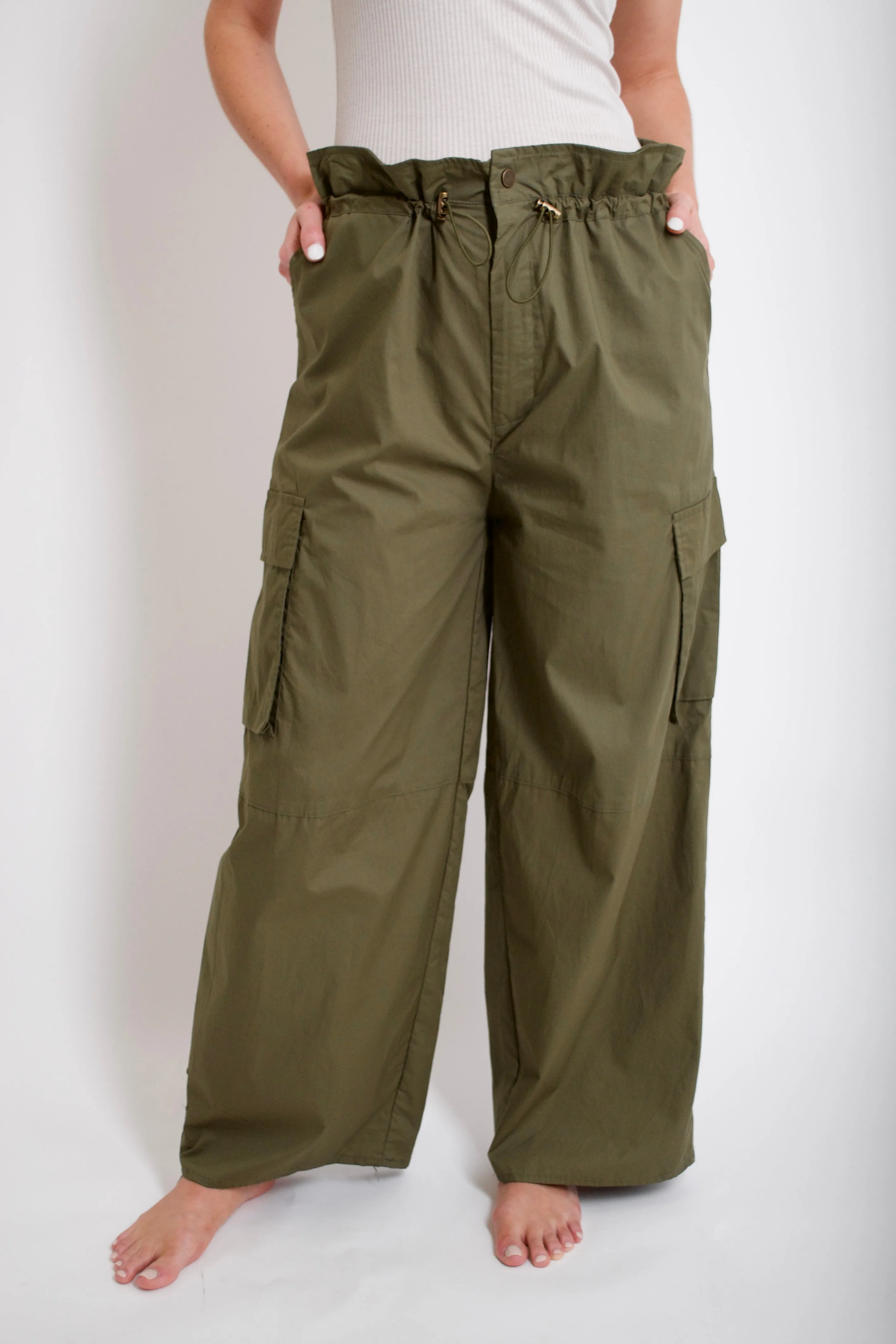 Paperbag Utility Pants