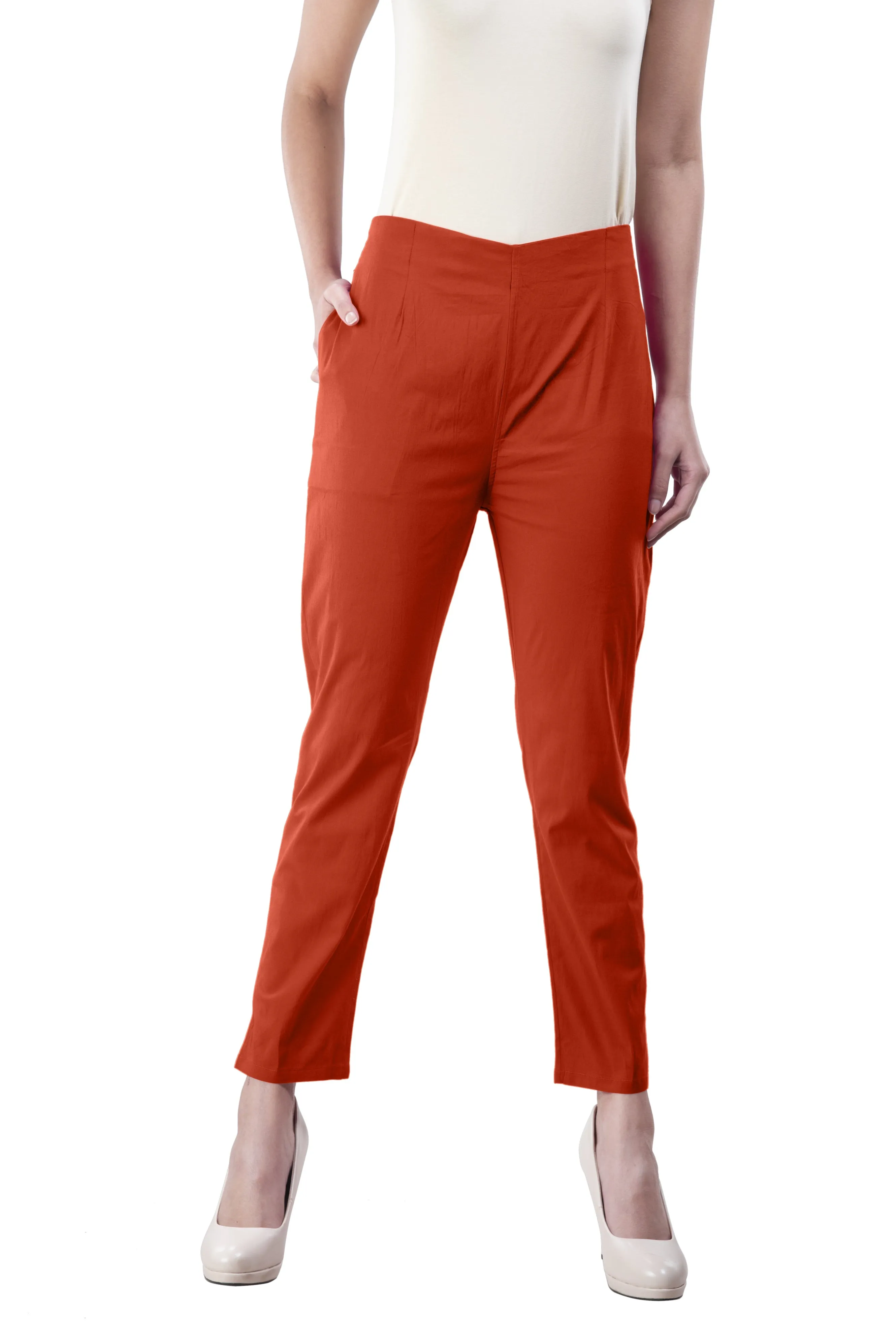 Pencil Pants (Tomato)