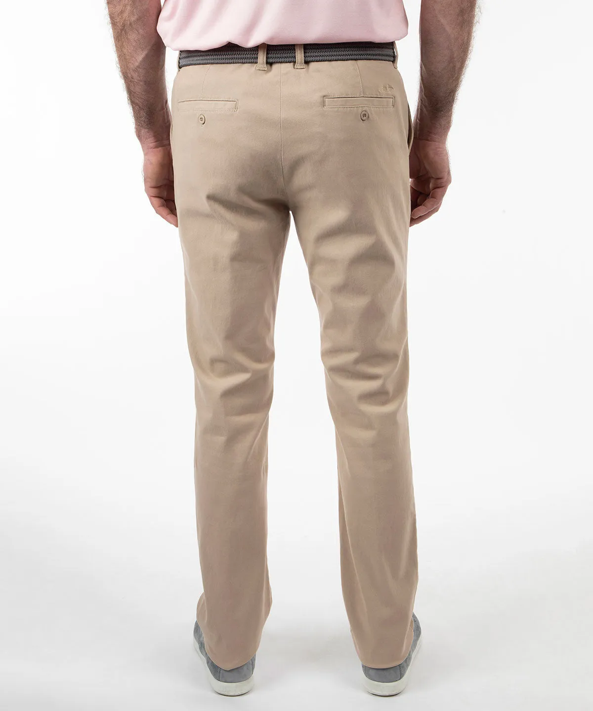 Signature St. Charles 2.0 Brushed Cotton Stretch Dress Pants