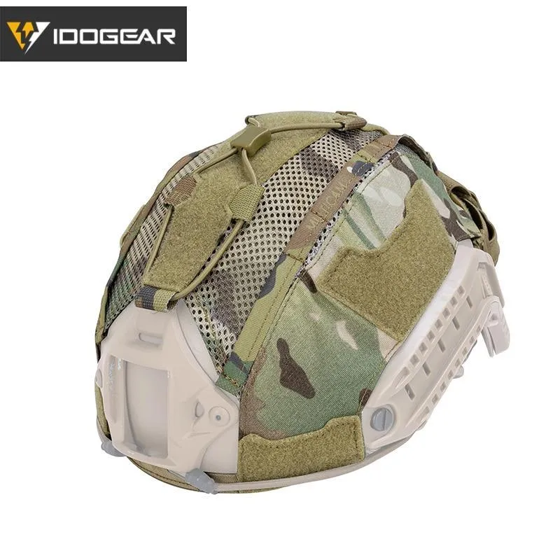 Tactical Helmet Cover For Maritime Helmet with NVG Battery Pouch