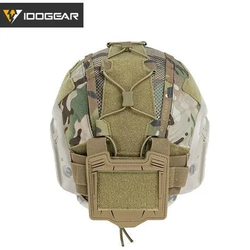 Tactical Helmet Cover For Maritime Helmet with NVG Battery Pouch