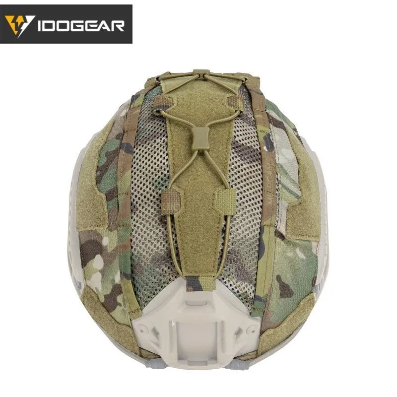 Tactical Helmet Cover For Maritime Helmet with NVG Battery Pouch