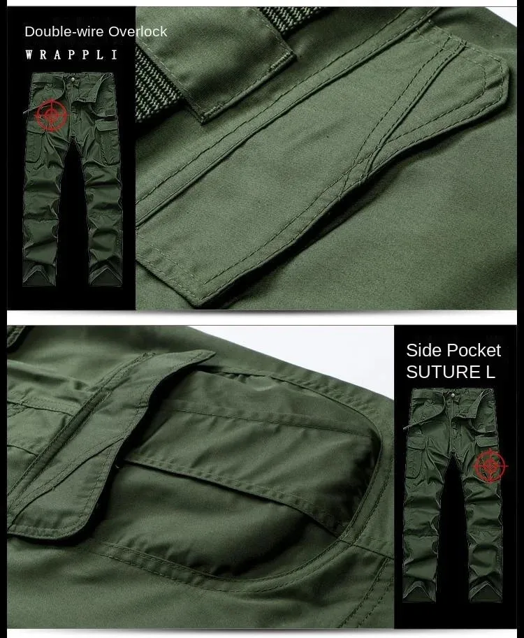 Tactical Outdoor Breathable Multiple Pockets  Pants Suits