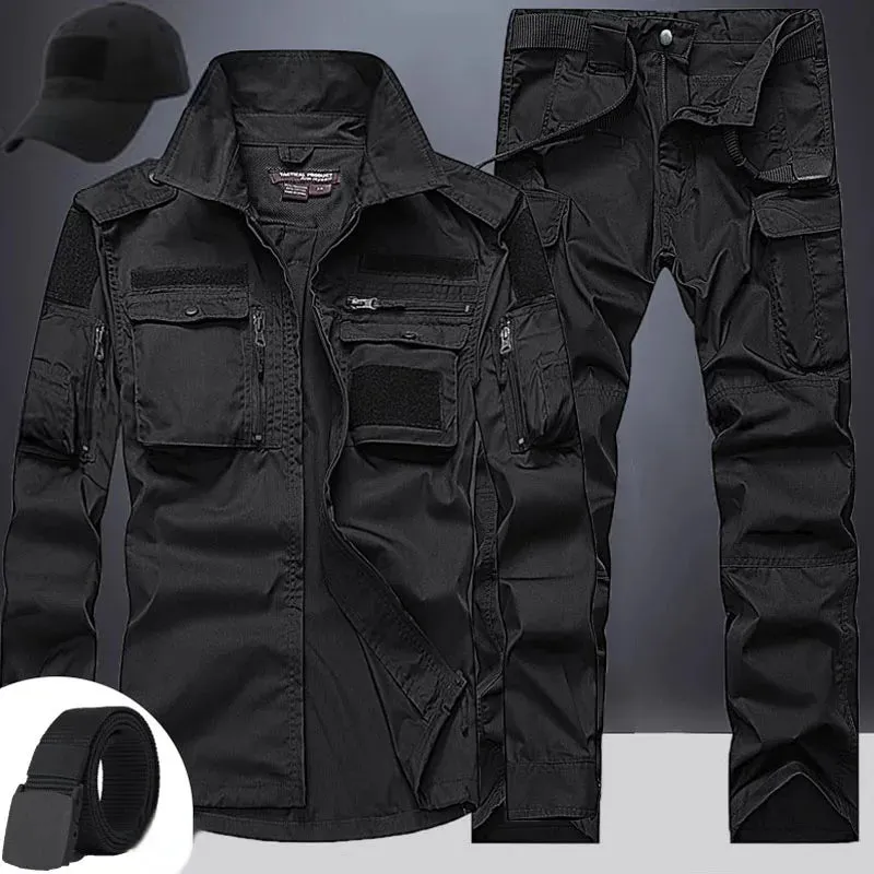 Tactical Outdoor Breathable Multiple Pockets  Pants Suits