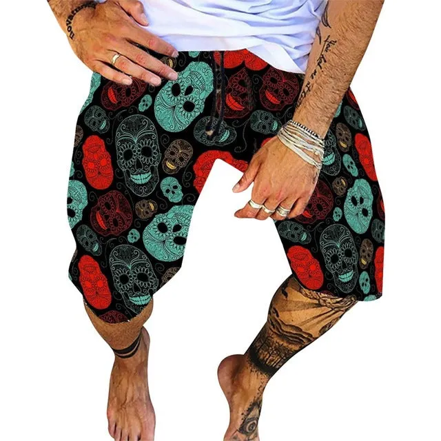 TEEK - Vintage Print Beach Pants