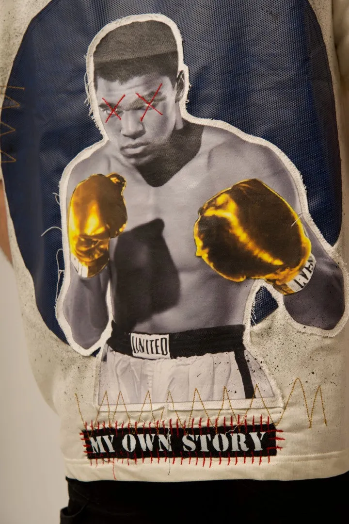 THRILLA IN MANILA - A MUHAMMAD ALI TRIBUTE OFF WHITE VALKYRE TSHIRT