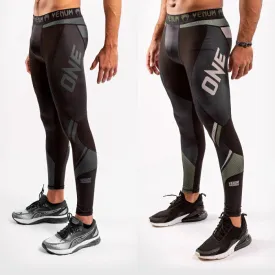 Venum-04114 ONE FC Impact SPATS MEN COMPRESSSION TIGHTS PANTS XS-XXL 2 Colours