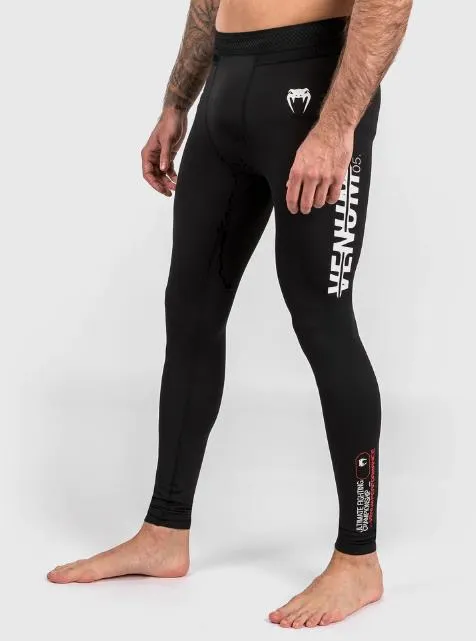 Venum VNMUFC-00187-001 UFC Adrenaline Fight Week Men's Performance COMPRESSSION TIGHTS PANTS XS-XXL Black