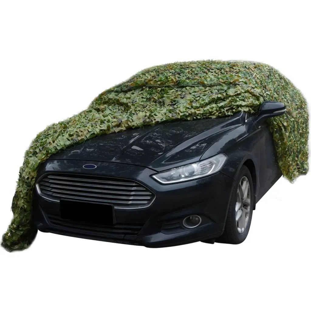 vidaXL Camouflage Net with Storage Bag 3x4 m