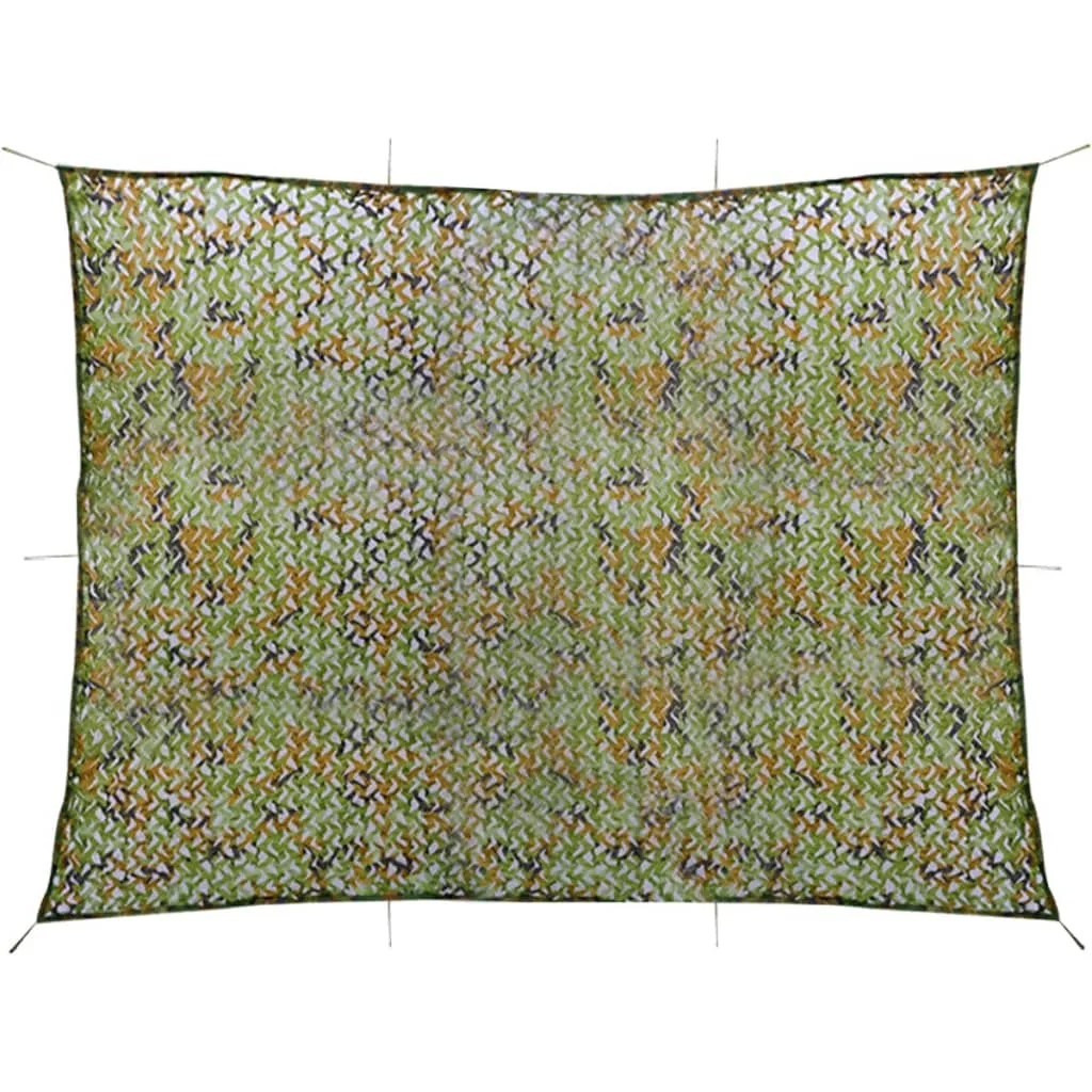 vidaXL Camouflage Net with Storage Bag 3x4 m