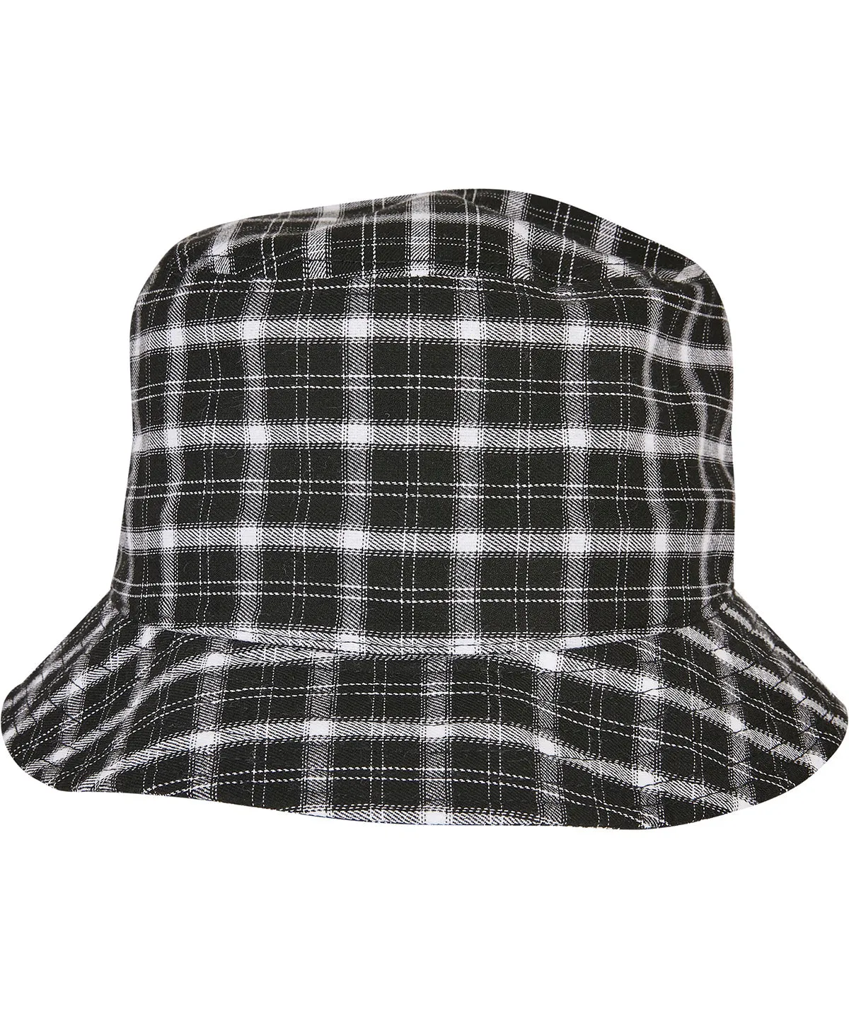 White/Grey - Check bucket hat (5003C)