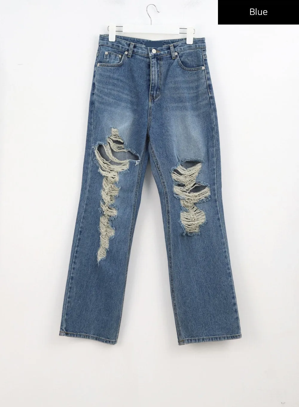 Wide Ripped Jeans CA304