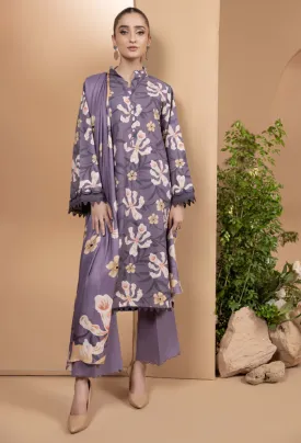 Zara By Humdum Unstitched 3 Piece Winter Collection'2024-D-05